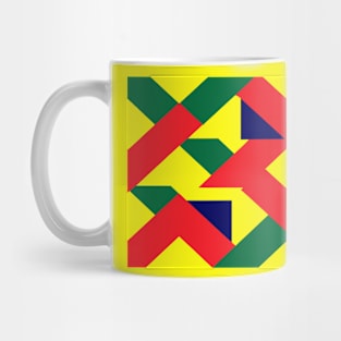 modern and colorful pattern Mug